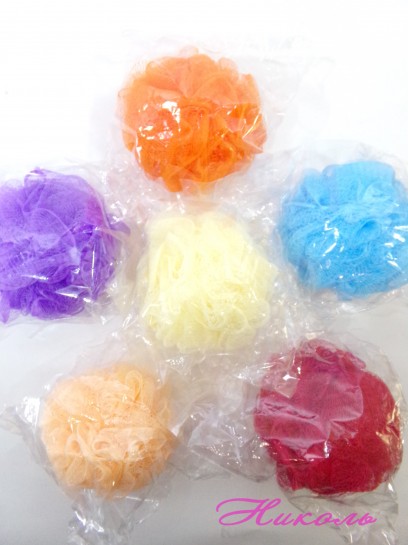 Мочалка банна (асорті)