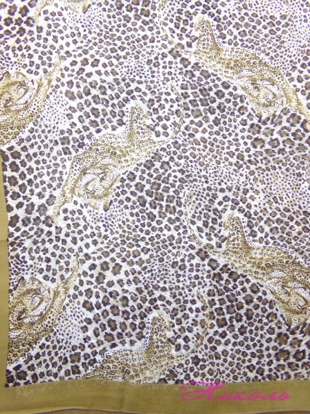 Парео 06-00 леопард 120*150 см (шифон) 
