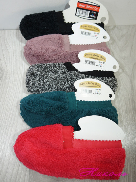 Капці хутро Bayan Babet Pelus р.35-40 (бавовна) Туреччина