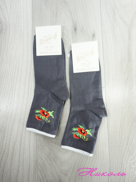 Носки женские Элегант 2888 р.23-25 (90% хлопок)