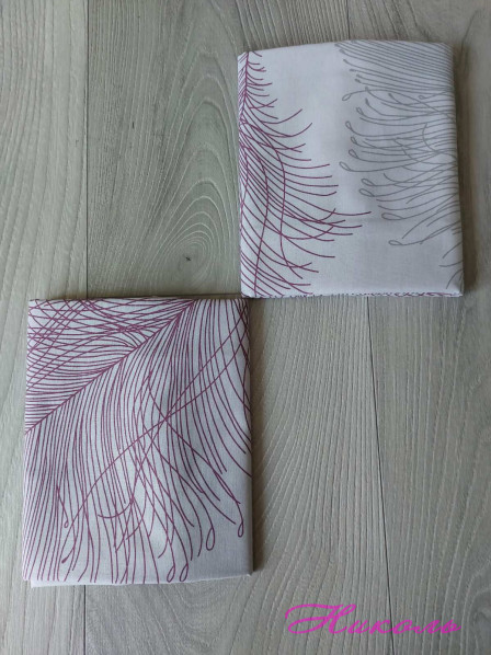 Наволочка Viluta 21158-1 розмір 70 см*70 см (2 шт в уп.) (100% бавовна) Україна (роздріб)