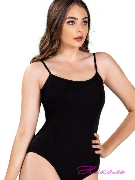 Боді Jiber 502 чорний (бавовна 96% еластан 4%) Туреччина