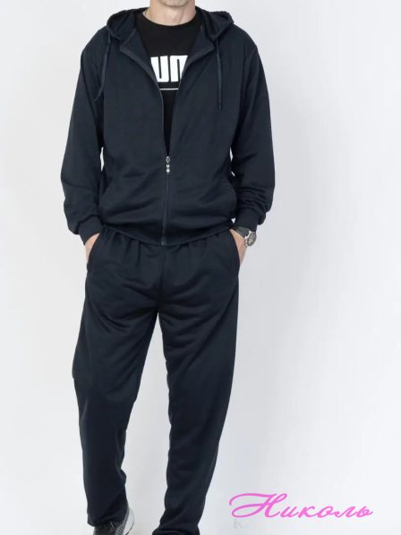 Костюм спортивний чоловічий 9153 (бавовна, поліестер)