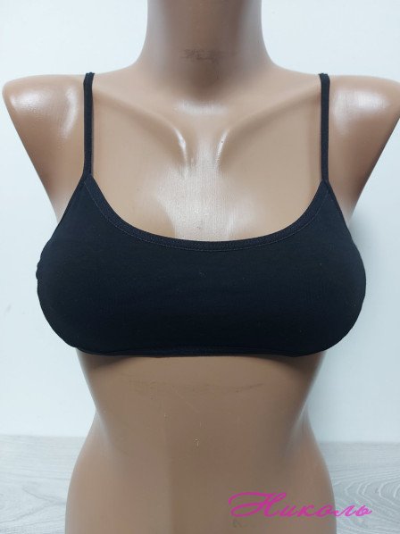 Топ підлітковий Donella 5871QB чорний (бавовна) Туреччина